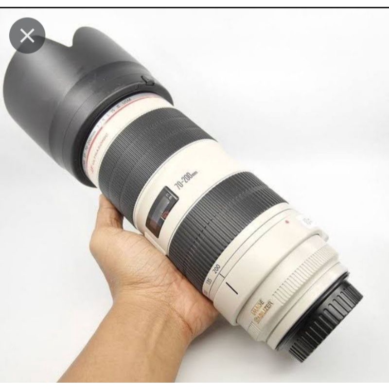 Jual Lensa Canon EF 70-200mm F2.8 L ls second | Shopee Indonesia