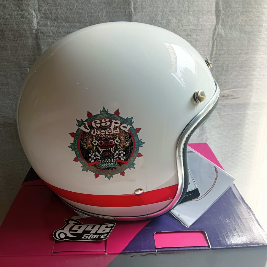 Jual Helm / Helmet Vespa World Day 2022 Bali Limited Edition Shopee