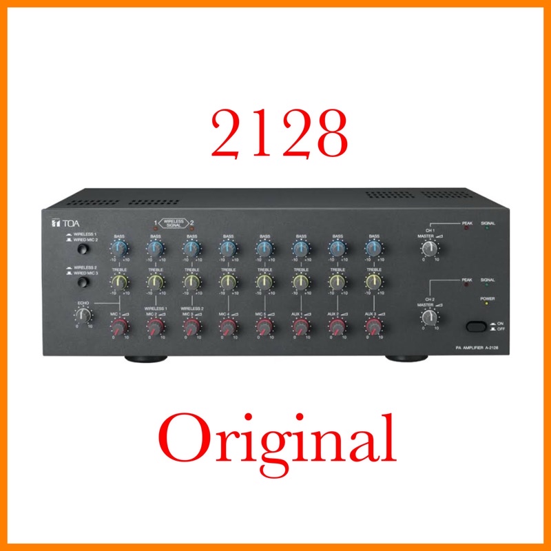 Jual POWER AmpliFier Mixer Toa Za 2128 Mw/za 2128M Original Premium