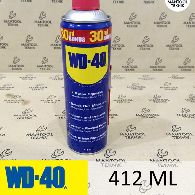 Jual WD40 WD-40 WD 40 412 ML - TANPA DUS | Shopee Indonesia