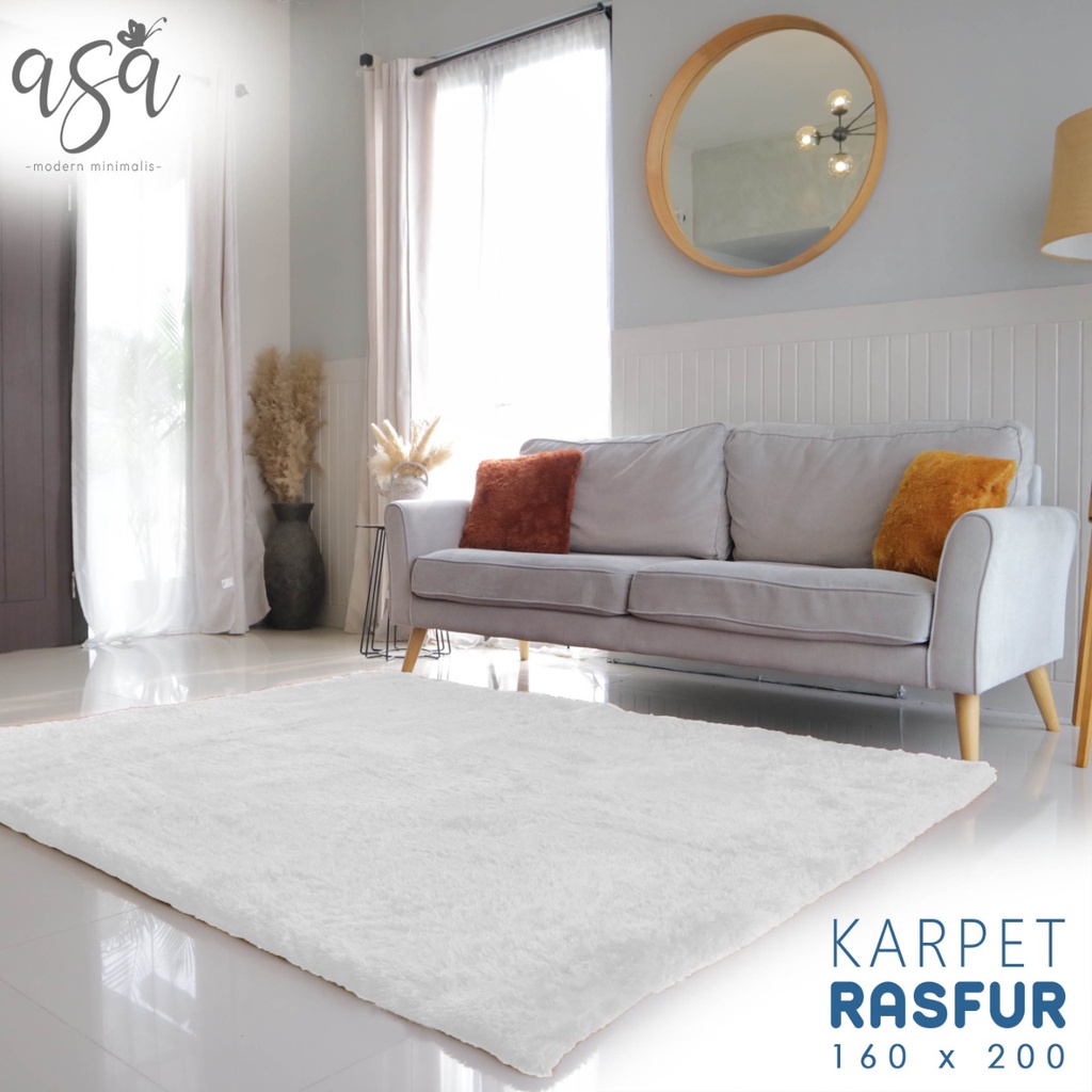 Jual KARPET BULU RASFUR PREMIUM UKURAN JUMBO 160 X 200 SURPET- bulu ...