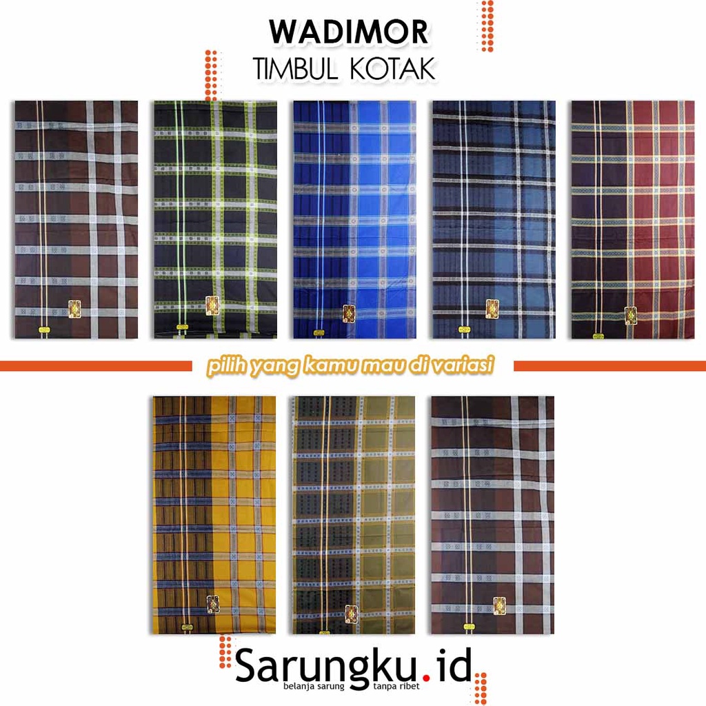 SARUNG WADIMOR TIMBUL KOTAK