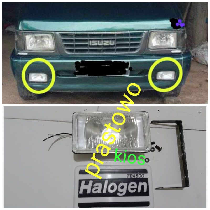 Jual Lampu Kabut Tembak Foglamp Isuzu Panther Kotak Lama Shopee Indonesia