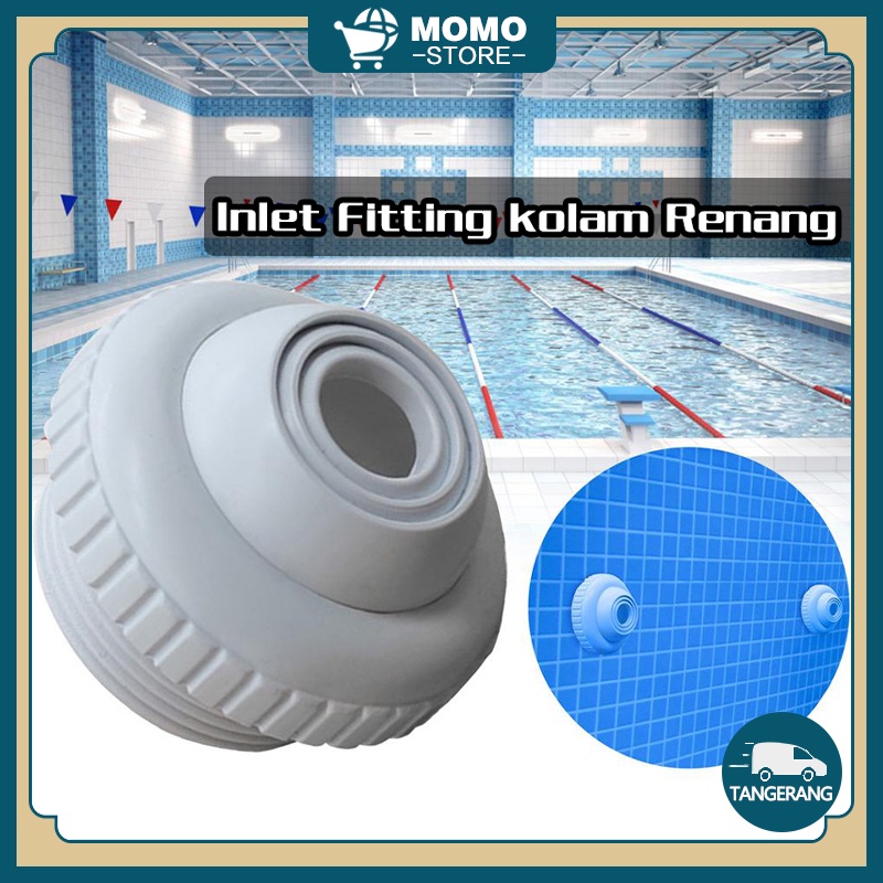 Jual Inlet Fitting Kolam Renang Model Drat / Inlet Kolam Renang / Wall ...