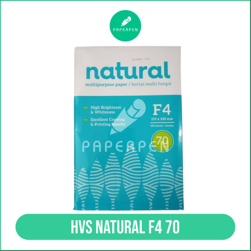 Jual Kertas Hvs Natural F4 70G | Shopee Indonesia