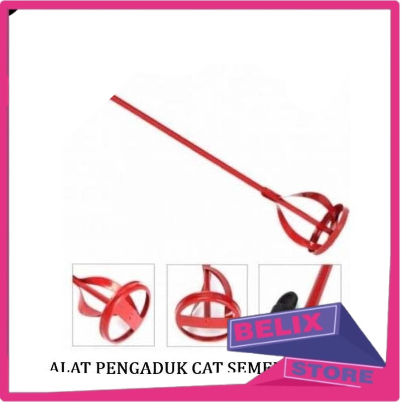 Jual tangkai cat pengaduk 400mm Mata Bor Pengaduk cat untuk mengaduk ...
