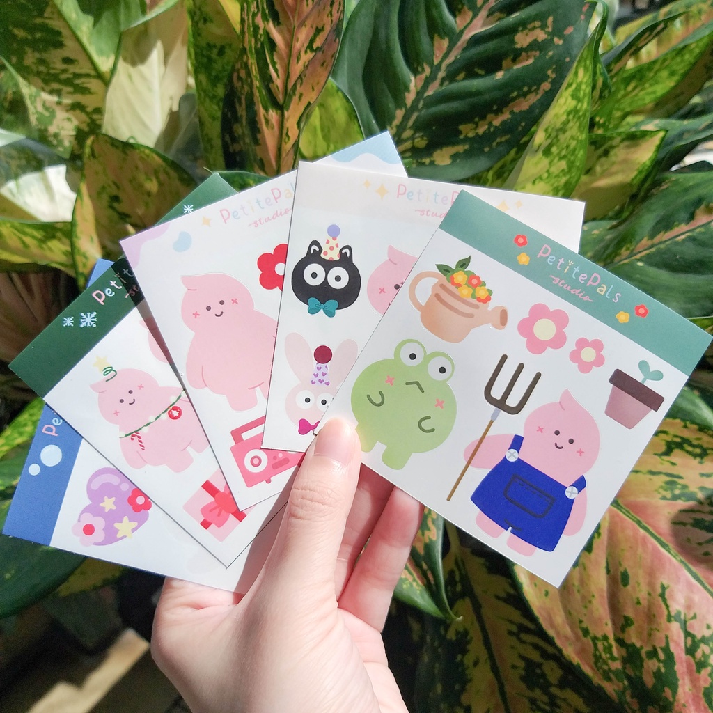Jual Sticker karakter petite pals / Petite pals sticker series | Shopee ...
