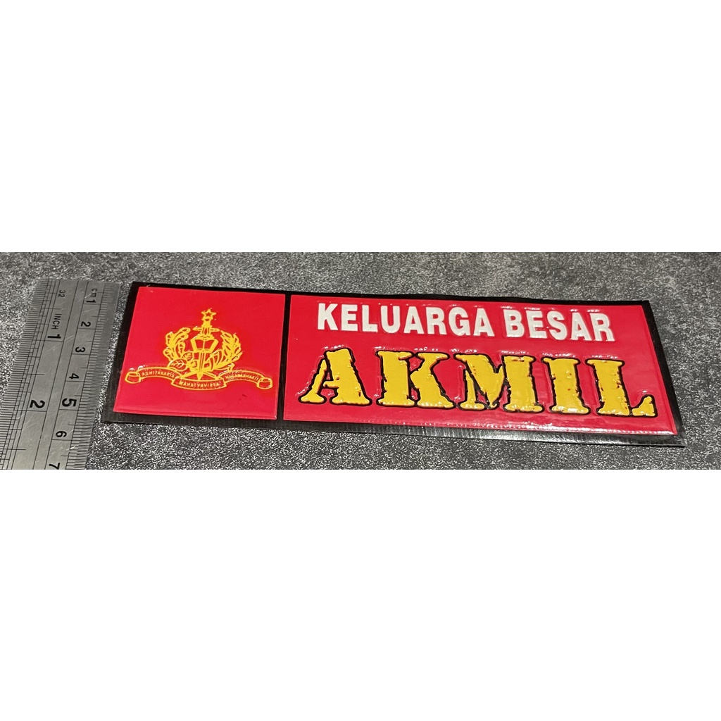 Jual Sticker Keluarga Besar AKMIL (Panjang) - Stiker Angkatan Militer ...