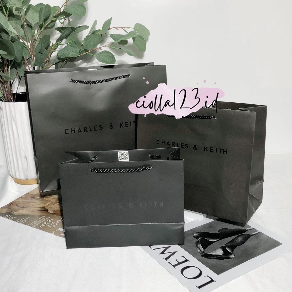 Paper bag charles and keith 2019 on sale