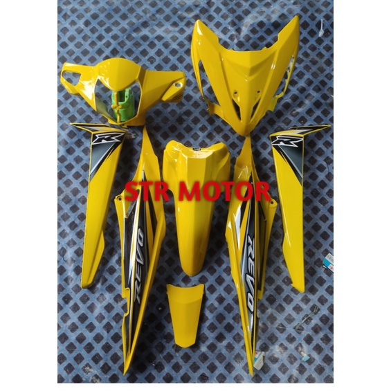 Jual Full Body set halus HONDA REVO Lama kuning | Shopee Indonesia