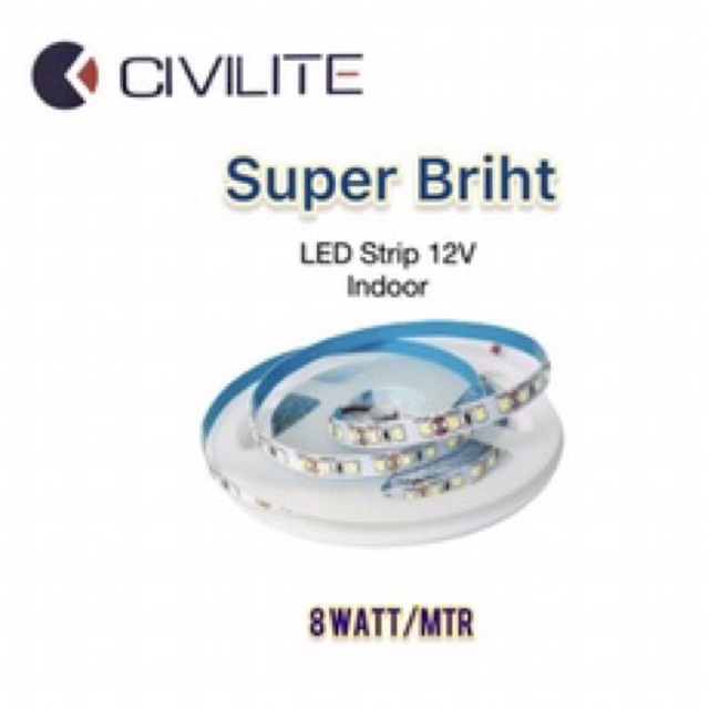 Jual Civilite Lampu LED Strip 12 V Lampu Flexibel SMD 2835/120L ...