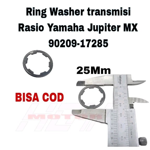 Jual Ring Washer Transmisi rasio Yamaha Jupiter MX 90209-17285 ayo beli ...