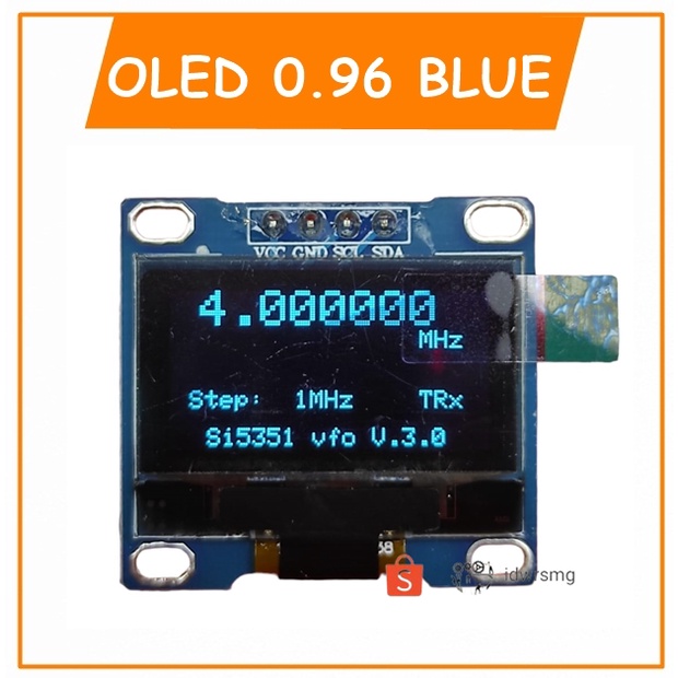Jual LCD OLED 0.96 WHITE I2C Modul Display for Uno R3 Nano blue ...