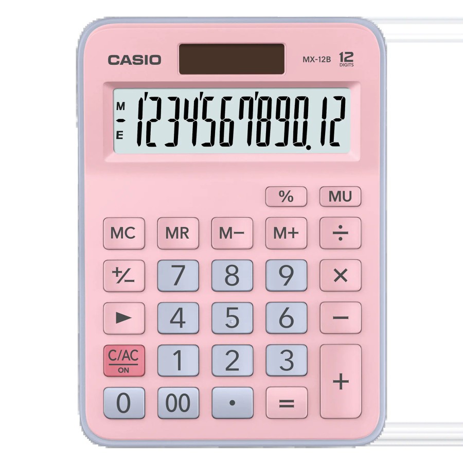 Jual KALKULATOR CASIO MX-12B ORIGINAL (CALCULATOR DESKTOP) 12 DIGIT ...