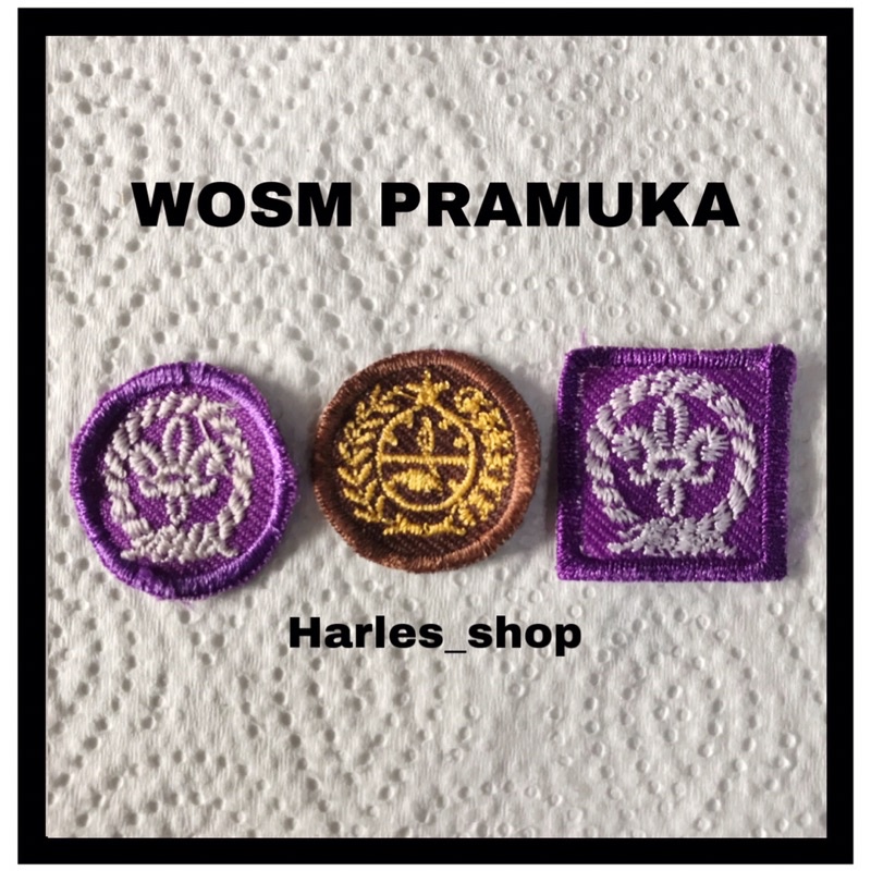 Jual Lambang Wosm Pramuka Bordir Shopee Indonesia