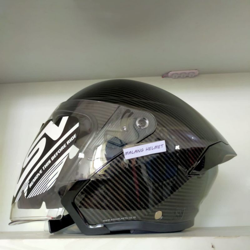 Jual Helm Half Face Rsv Windtail Carbon Glossy Ongkir Termurah Kg Shopee Indonesia