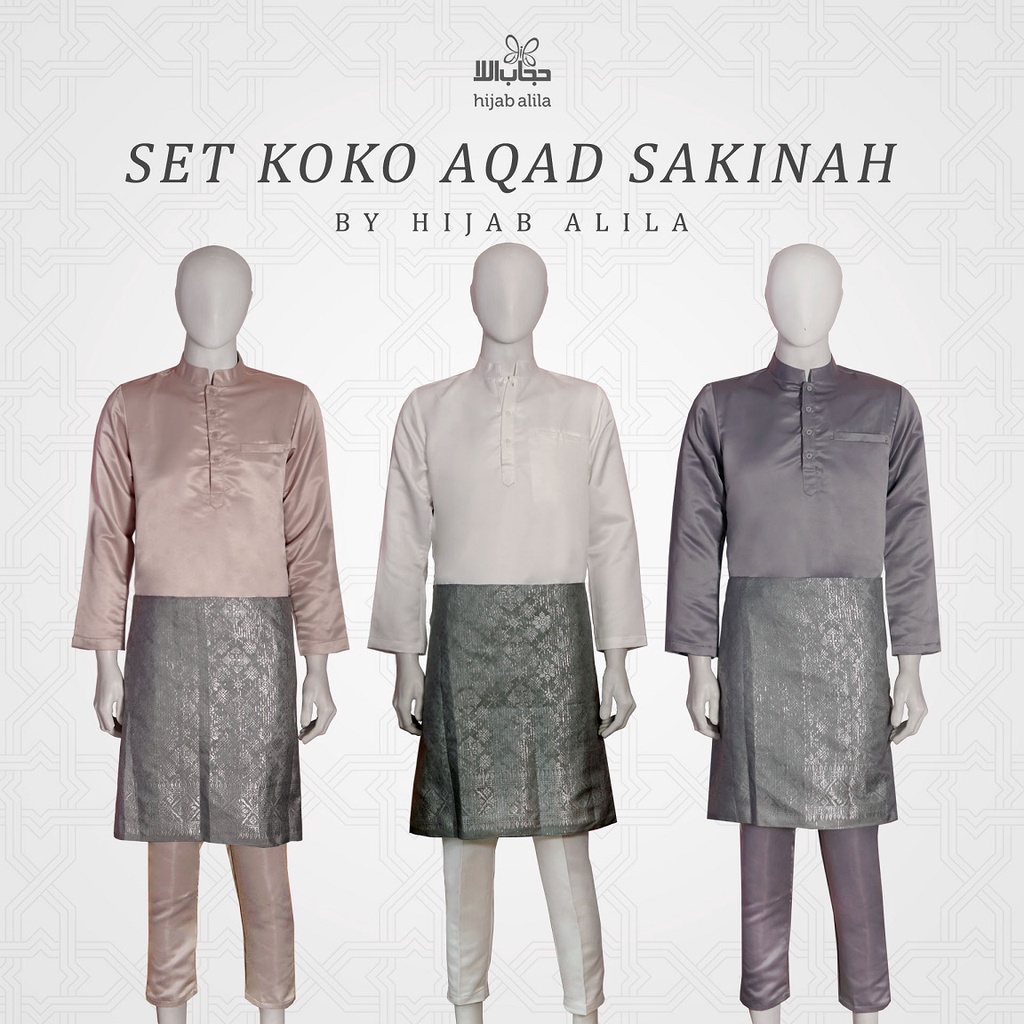 Jual KOKO AKAD NIKAH HIJAB ALILA (ONLY KOKO) | Shopee Indonesia