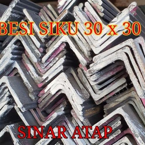 Jual BESI SIKU 30x30 Panjang 6 M Lebar 2.8 Tebal 2 Mm | Shopee Indonesia