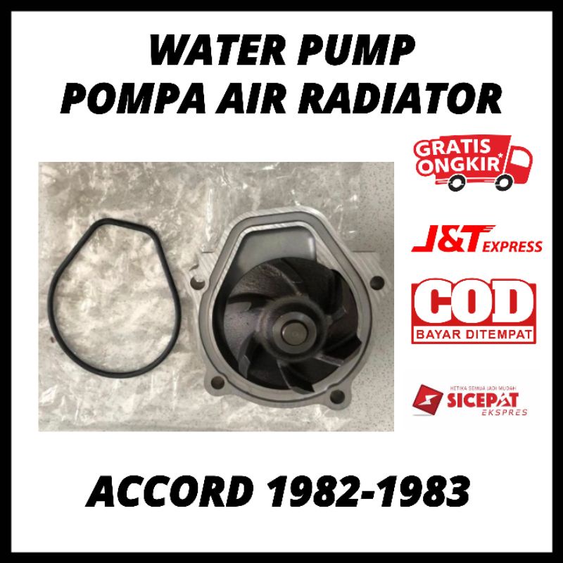 Jual Water Pump Waterpump Pompa Air Radiator Accord 1982-1983 | Shopee ...