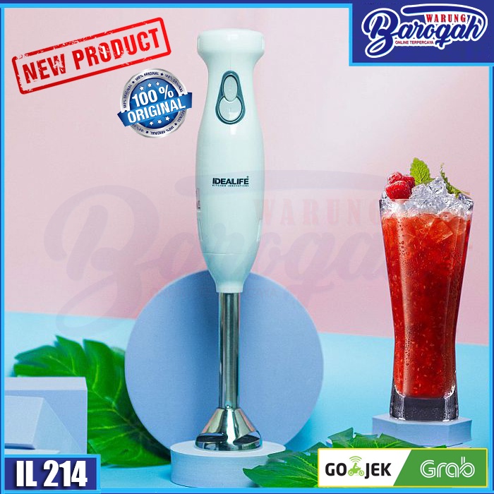Jual IDEALIFE Hand Blender Penggiling Tangan 2 Speed (IL214