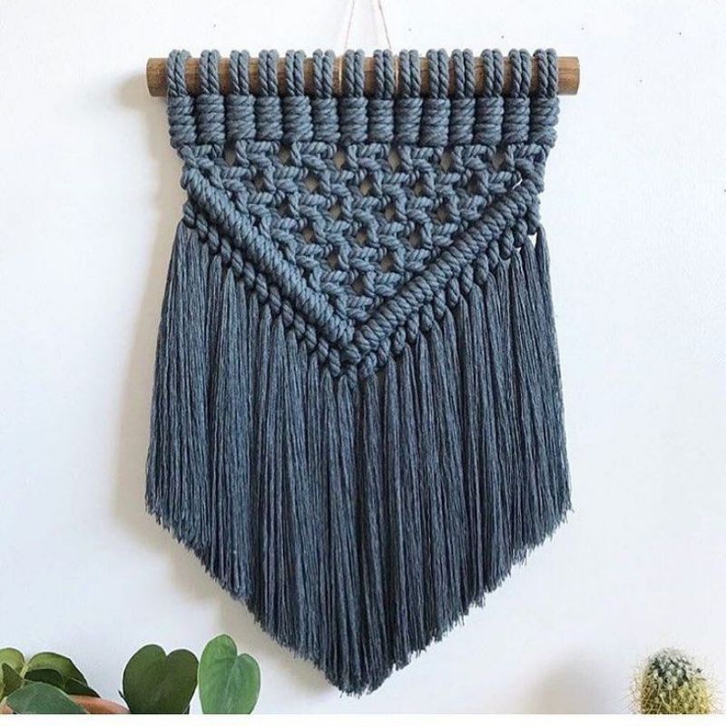 Jual macrame wall hanging || hiasan dinding || pajangan kamar/ruang ...