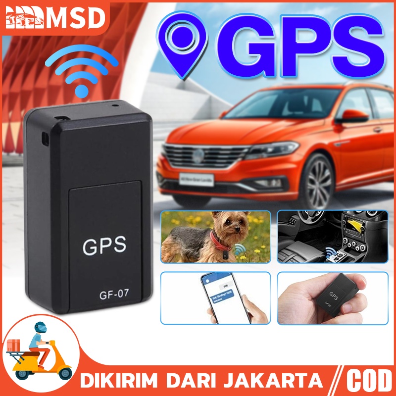 Jual GPS car tracker Mini Car GF07 GPS Locator Adsorption Recording