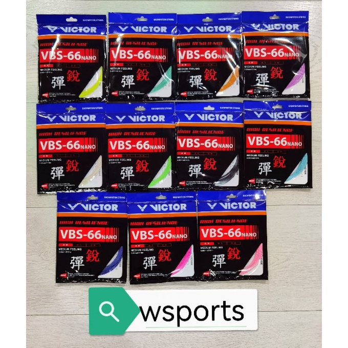 Jual Senar Badminton Victor VBS 66 VBS66 Original | Shopee Indonesia