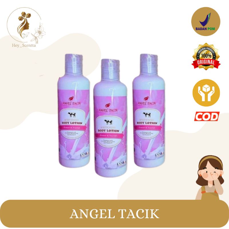 Jual ANGEL TACIK WHITENING BODY LOTION 100 ORIGINAL, BPOM Shopee