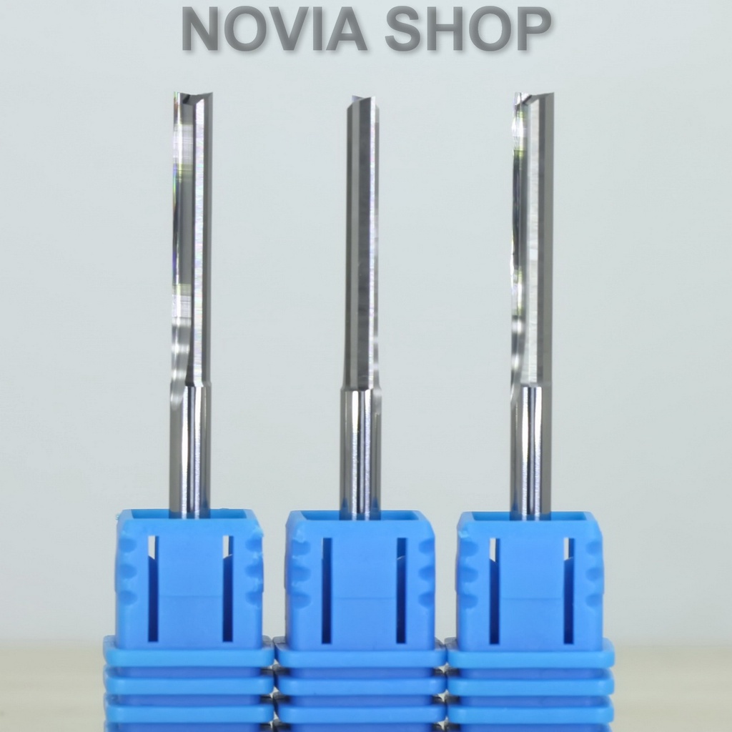 Jual Mata Router Bits Kayu MDF ACP 2F Lurus Double Edge Straight 1mm ...