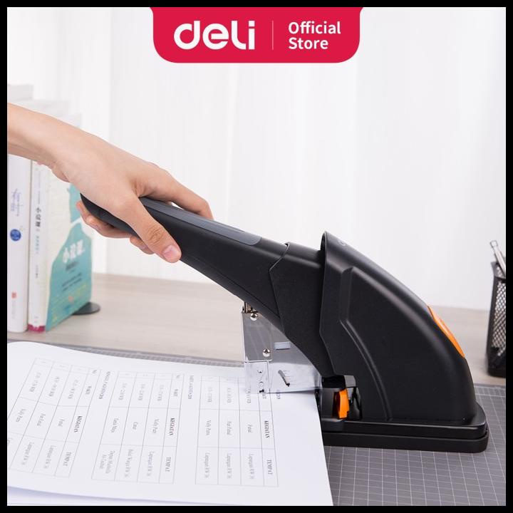 Jual Deli E0385 Heavy Duty Stapler/Hekter-210Sheets | Shopee Indonesia