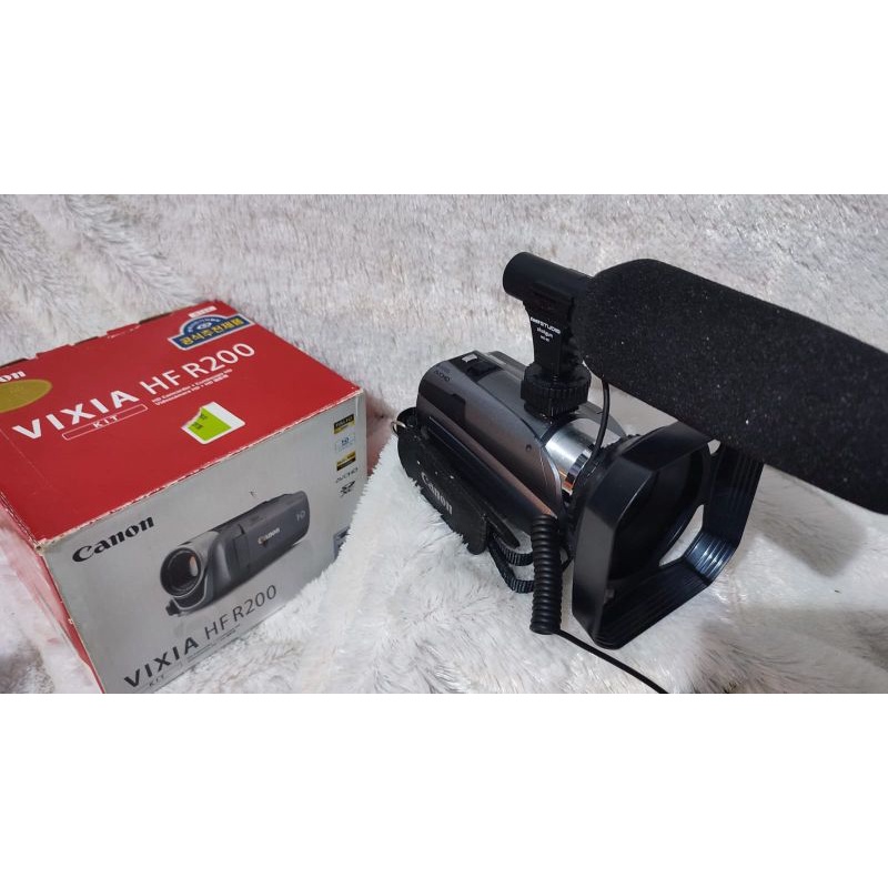 Jual handycam kamera video full hd canon hf r200 Shopee Indonesia