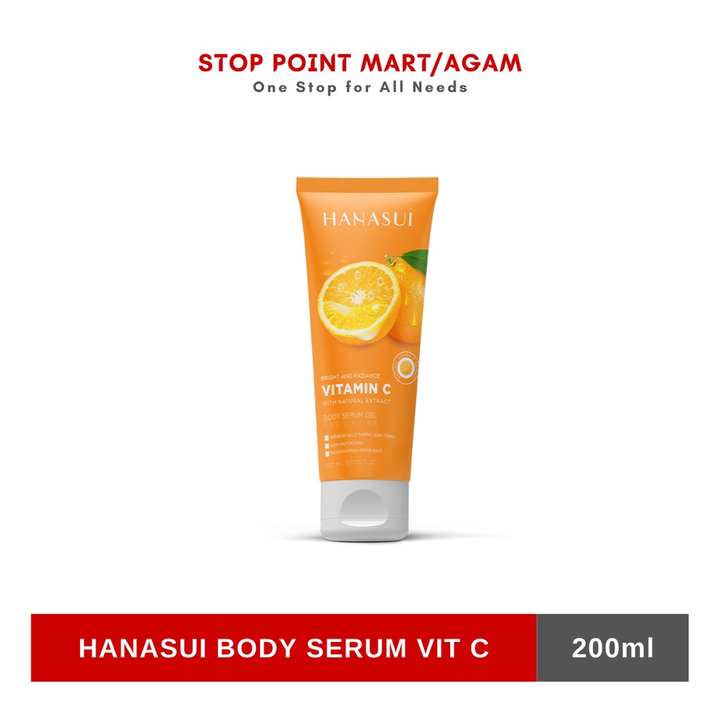 Jual Hanasui Body Serum Vit C 200ml | Shopee Indonesia