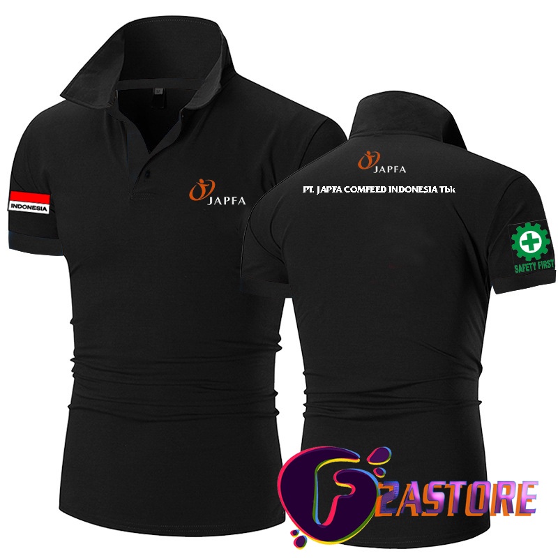 Jual Baju Kerah Model Kaos Kerah PT JAPFA COMFEED INDONESIA Unisex ...
