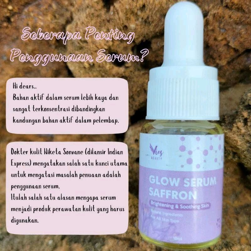 Jual Glow Serum Saffron Brightening Shooting Skin Shopee Indonesia