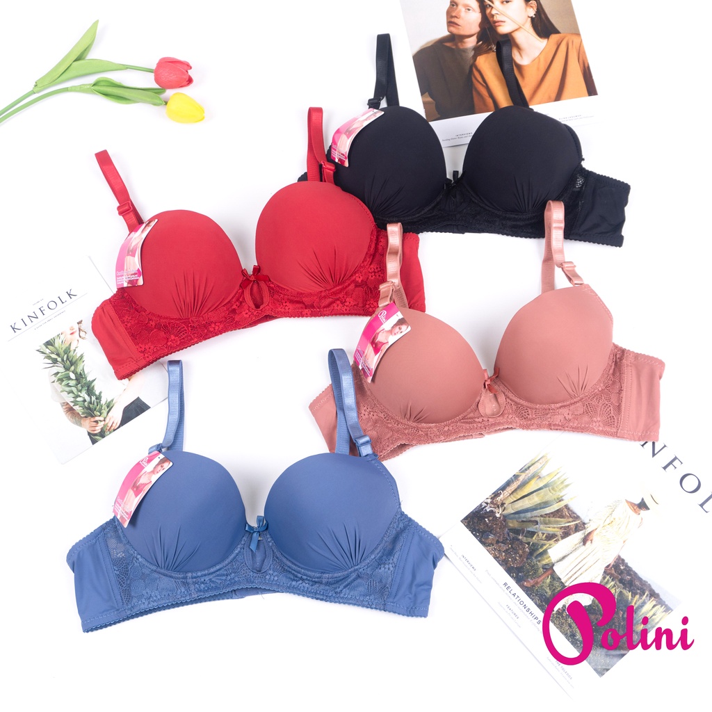 Jual Hw Bra Bh Wanita Sexy Berkawat Bra Push Up Motif Renda Polini