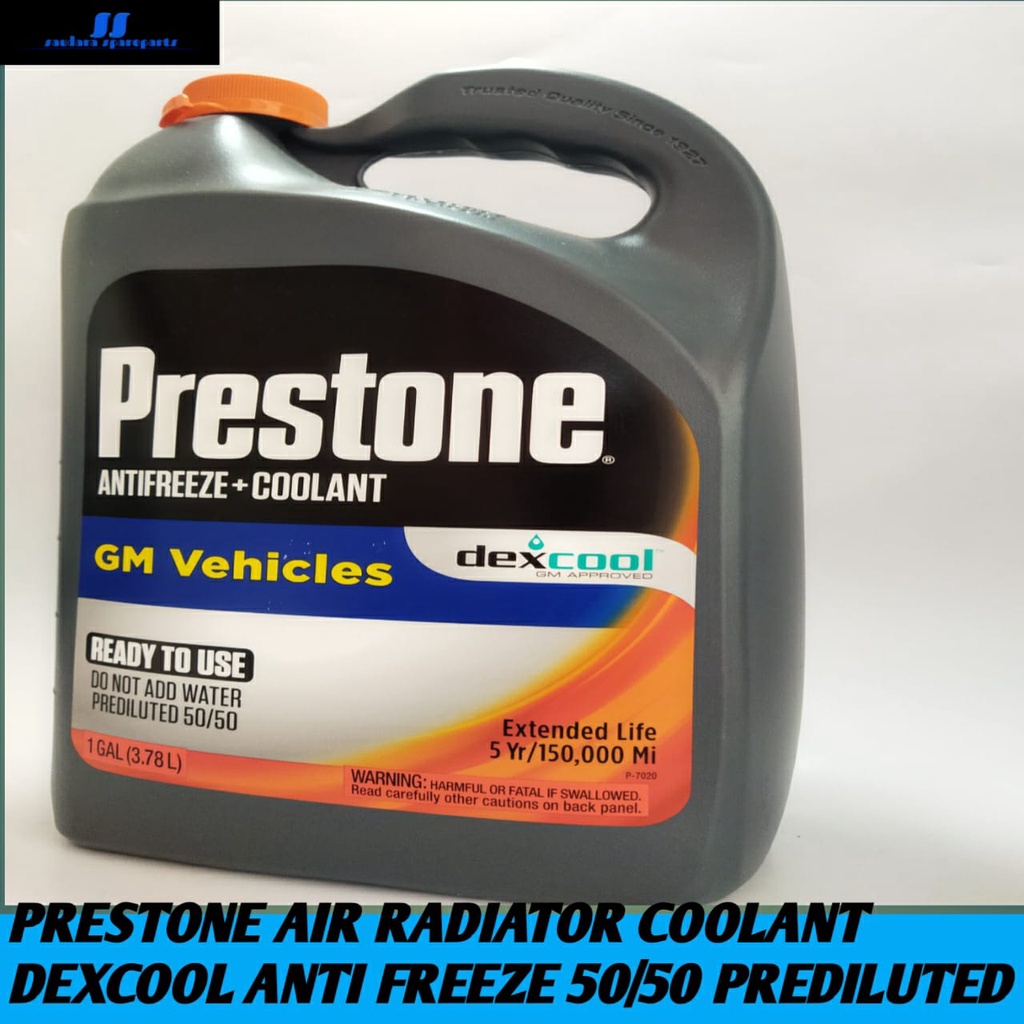 Jual PRESTONE AIR RADIATOR COOLANT DEXCOOL ANTIFREEZE 50/50 PREDILUTED