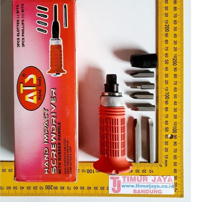 Jual ORANGE Obeng Ketok Impact Driver Set 6 Pcs no 2800 vessel | Shopee ...