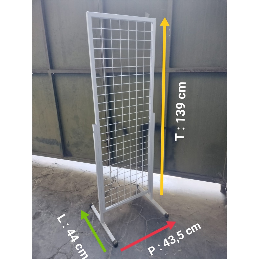 Jual Rak Ciki Besi/ Rak Serbaguna Mini Market / Rak Display Roda Susun ...