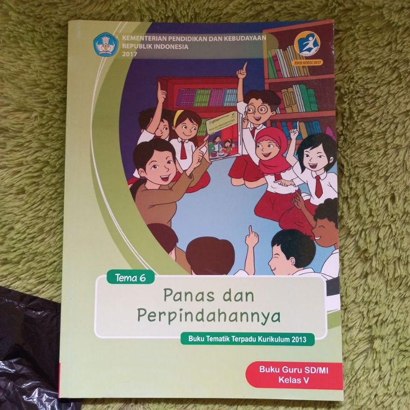 Jual ORIGINAL BUKU GURU TEMATIK TERPADU KELAS 5 SD TEMA 6 PANAS DAN ...