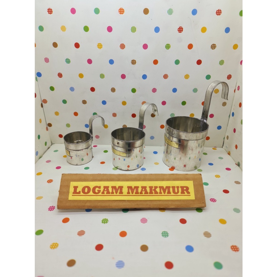 Jual [FLASH SALE] 1 SET 3 PC - CANTING MINYAK KECIL UKURAN DESILITER ...