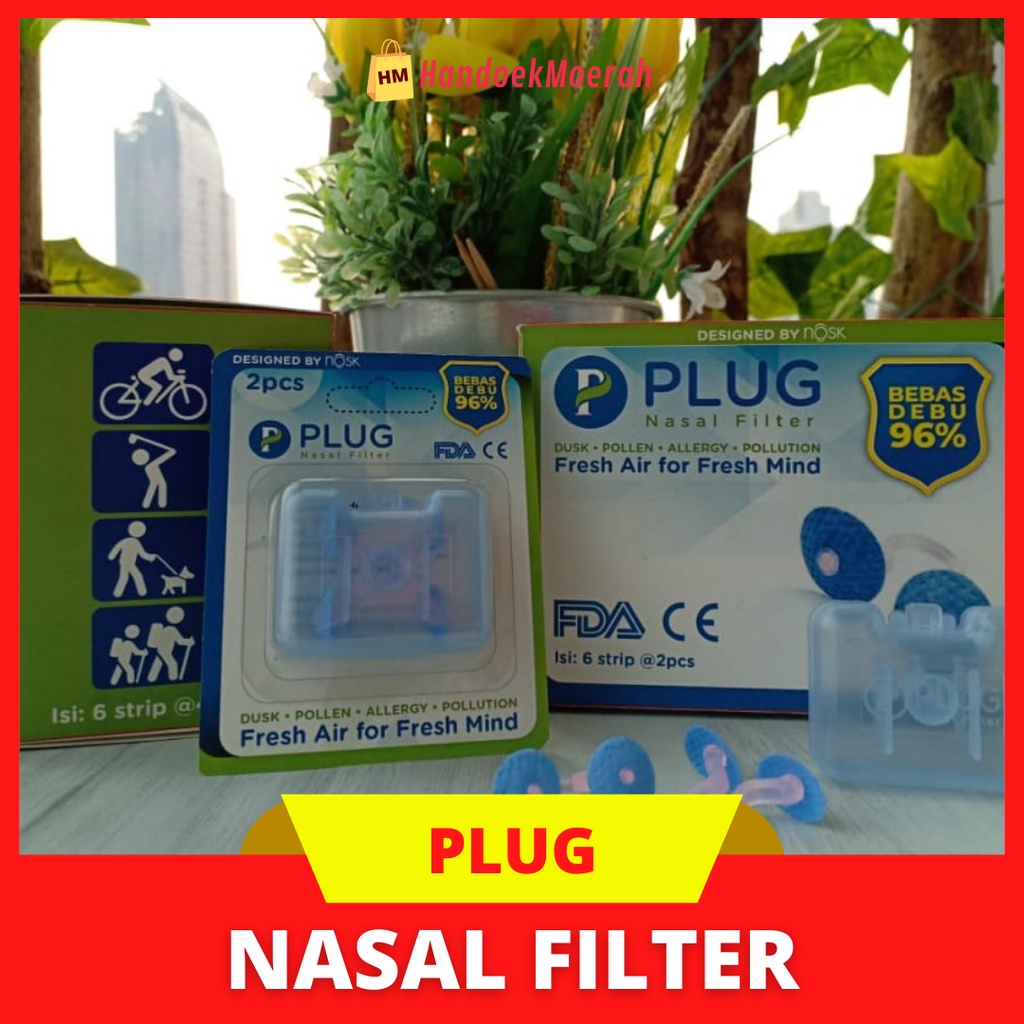 Jual Plug Nasal Filter / Masker Kekinian Jaman Now / Daya Filtrasi 96,3 ...