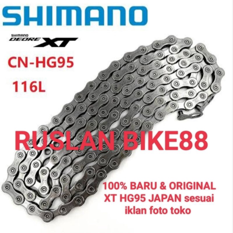 shimano xt hg95 10 speed chain