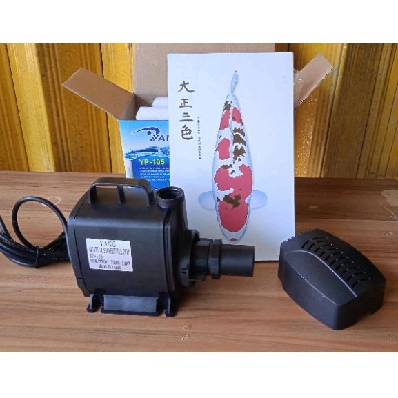 Jual pompa kolam ikan koi pompa aquarium 3000lph cocok dengan paket skimmer vacuum drain