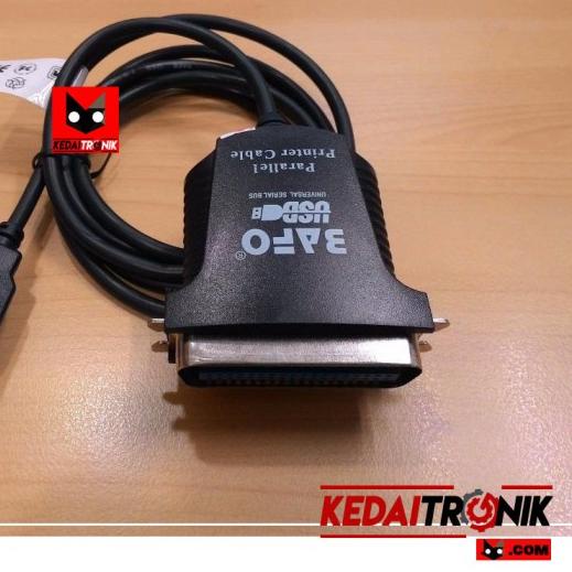 Jual Kabel USB to LPT Parallel BAFO DB 25 Pin Printer Cable Paralel BF