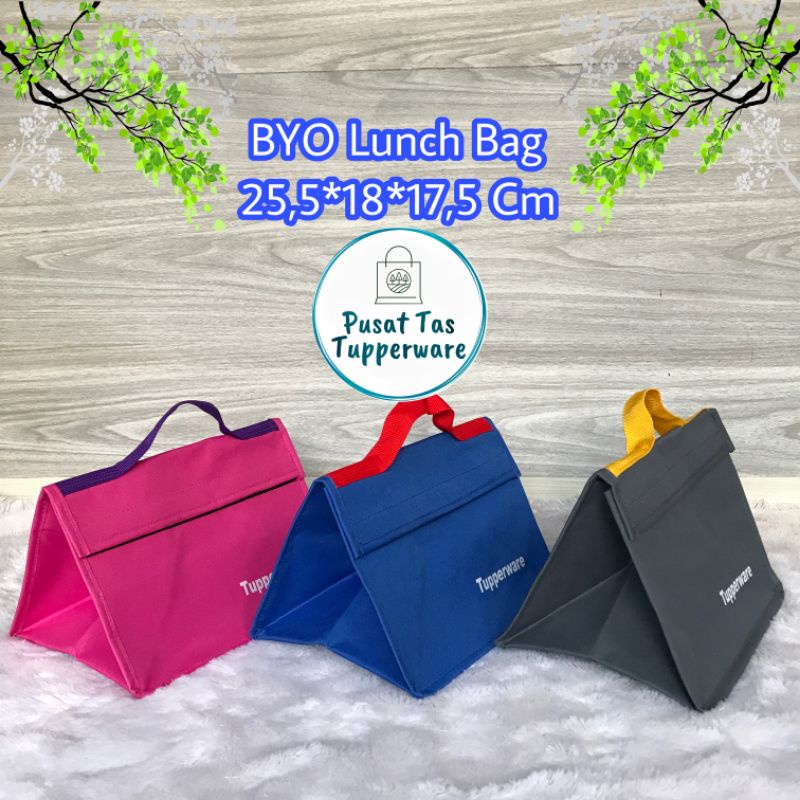 Jual BYO Lunch Bag Tupperware/Tas Make Up Tupperware/Tas Bekal
