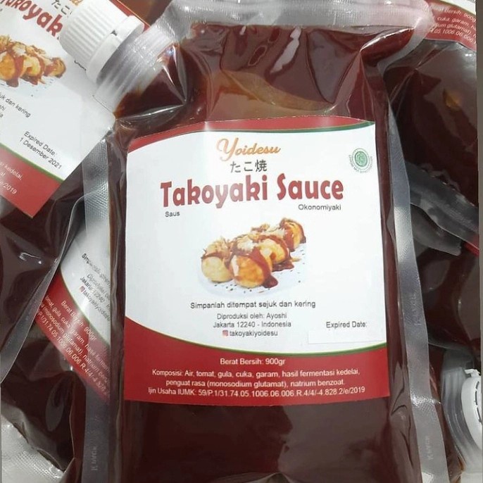 Jual JUAL SAUS TAKOYAKI HALAL BY YOIDESU JAKARTA 900 ML GAK PAKAI