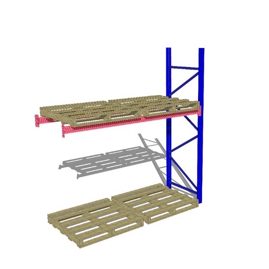 Jual Rak Pallet Kapasitas Beban 2 Ton / Rak Gudang / Rak SPR Heavy Duty ...