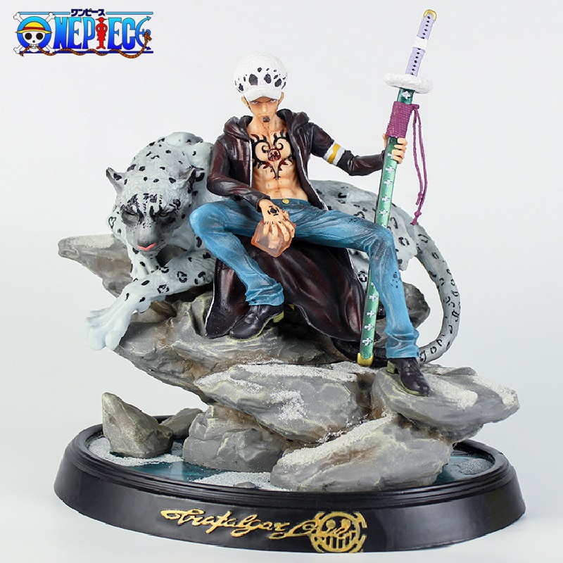 Jual PREORDER One Piece Anime Trafalgar D. Water Law Snow Leopard Scene ...