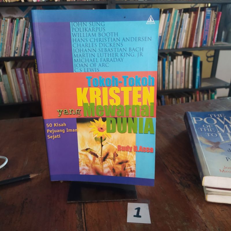 Jual Buku Tokoh Tokoh Kristen Yang Mewarnai Dunia Rudy N Assa