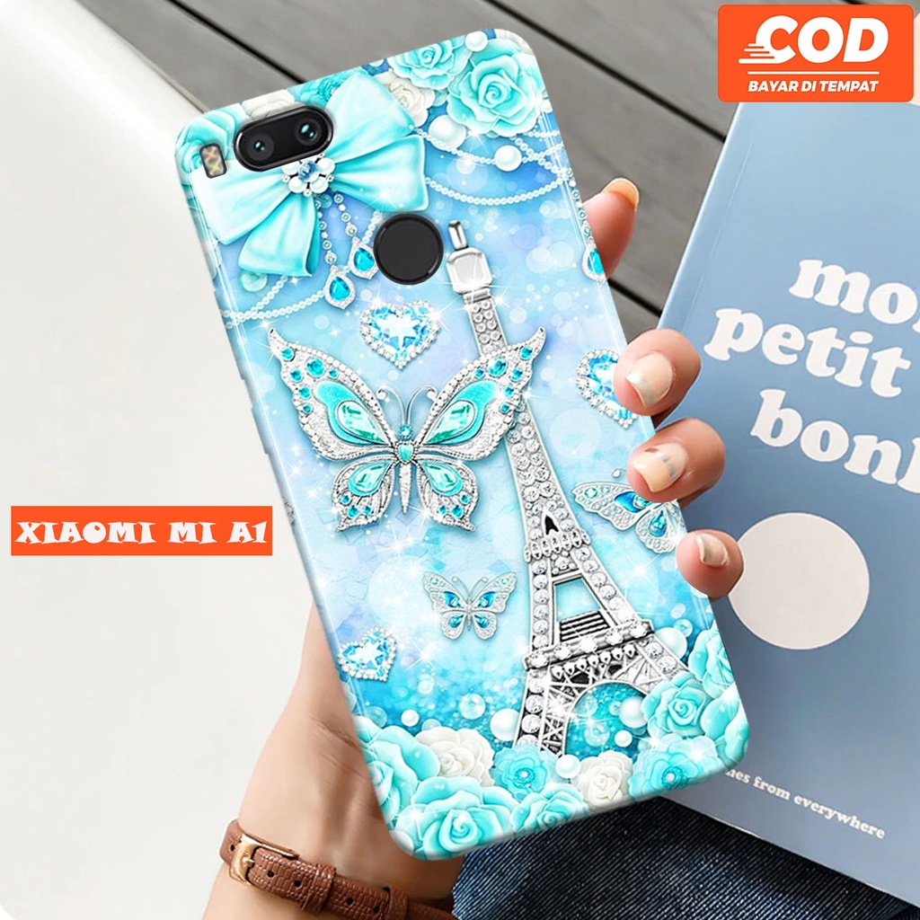 Case XIAOMI MI A1 2017 Fashion Casing PARIS Hardcase 3D Fullprint Kesing  XIAOMI MI A1 2017 Casing XIAOMI MI A1 2017 Silicon XIAOMI MI A1 2017
